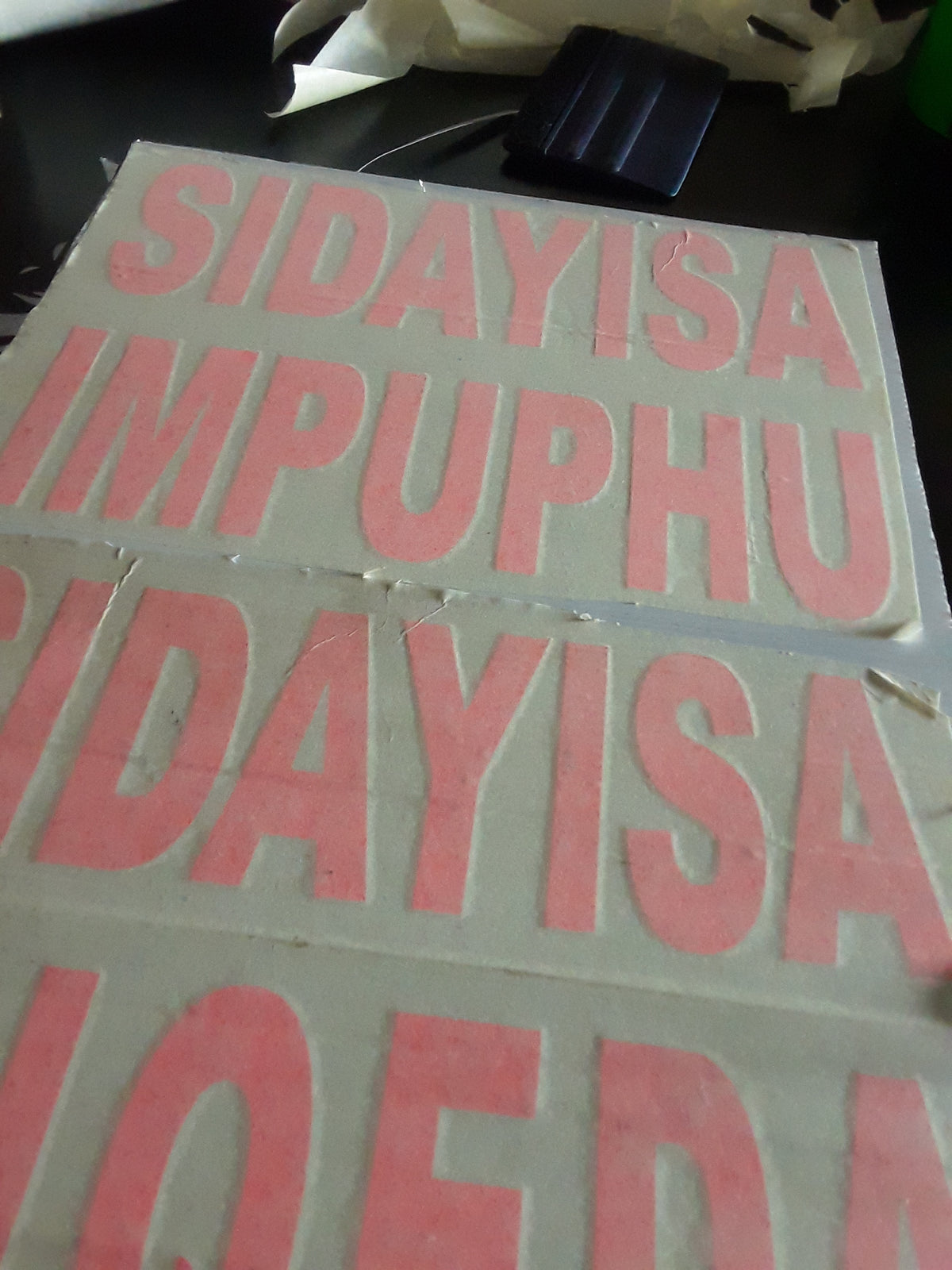 Vynl cutting / Decals