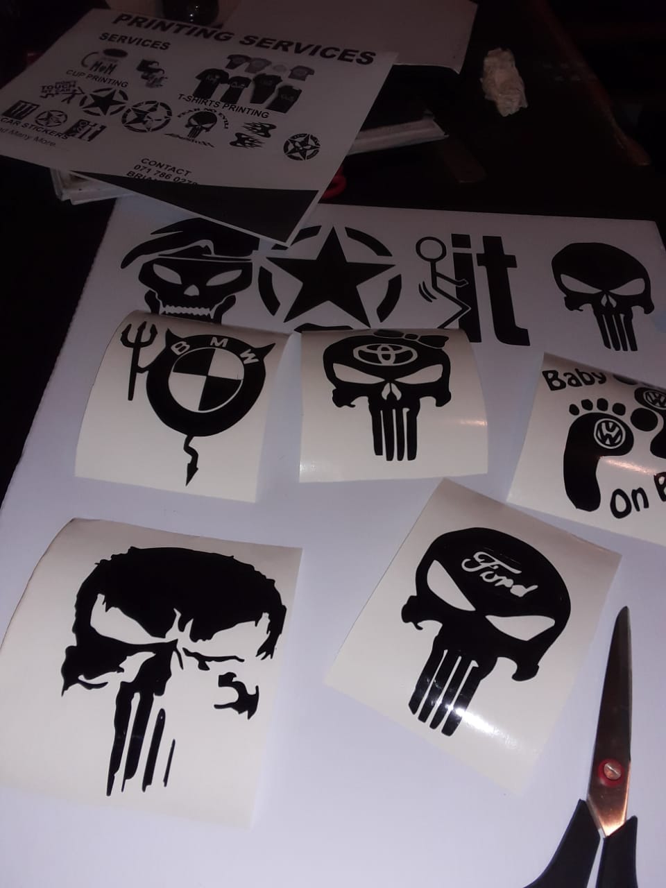 Vynl cutting / Decals